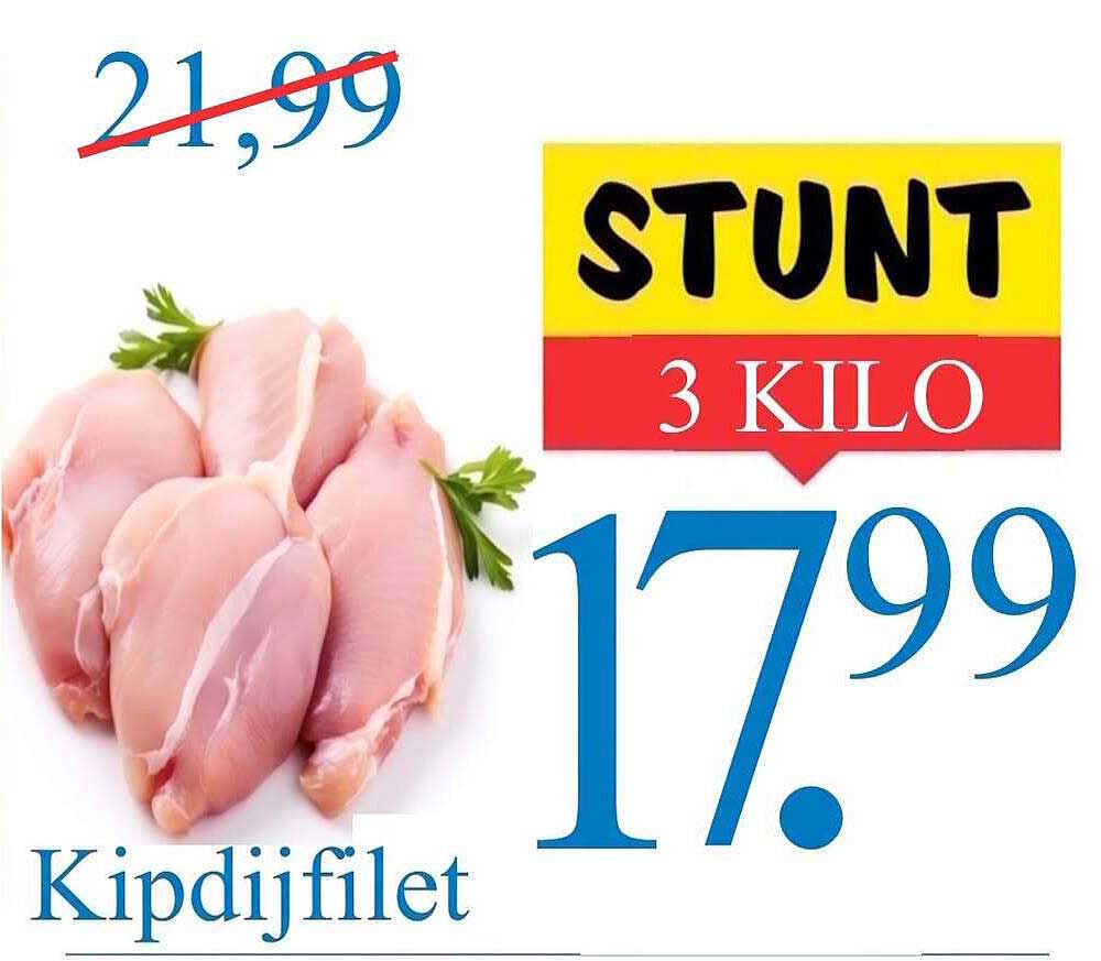 Kipdijfilet STUNT 3 KILO