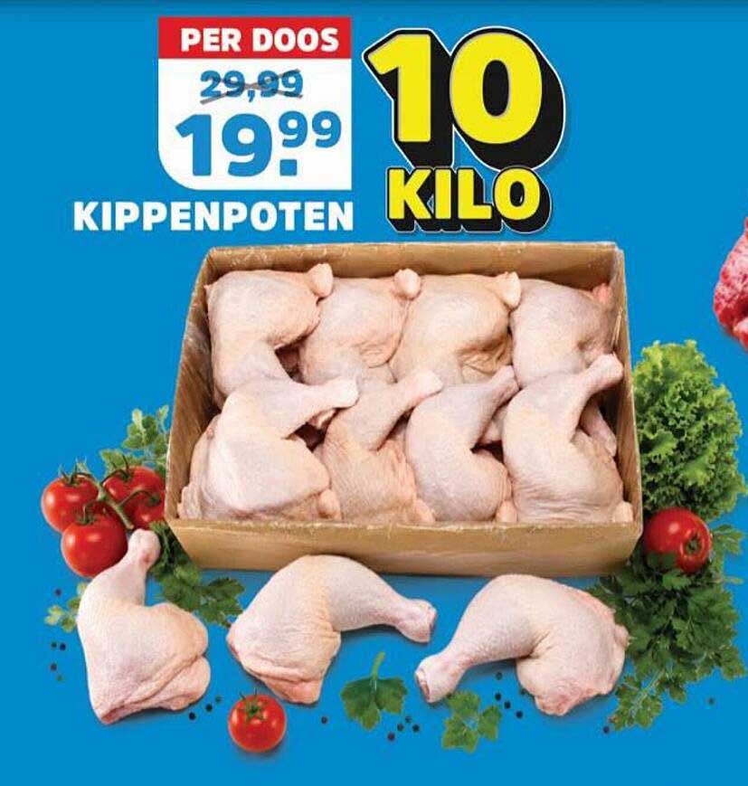 KIPPENPOTEN 10 KILO