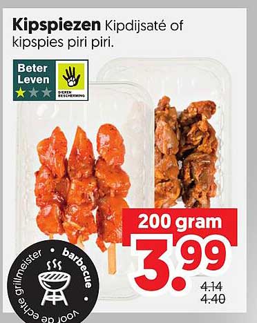Kipspiezen Kipdijsaté of kipspies piri piri