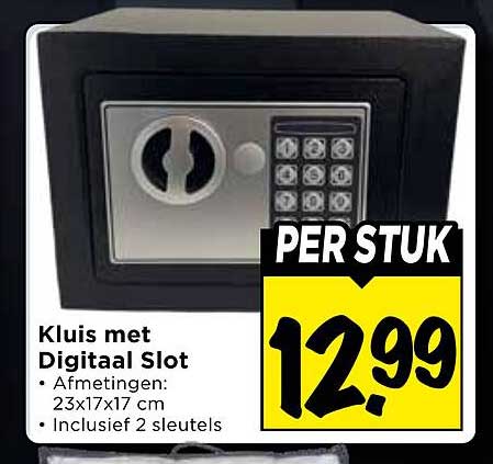 Kluis met Digitaal Slot