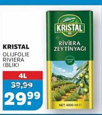 KRISTAL OLJIFOLIE RIVIERA (BLIK)