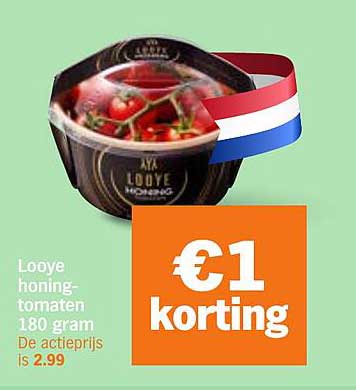 Looye honing-tomaten 180 gram
