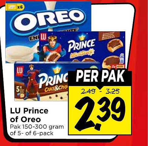 LU Prince of Oreo Per pak