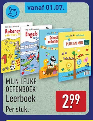 MIJN LEUKE OEFENBOEK Leerboek Per stuk.
