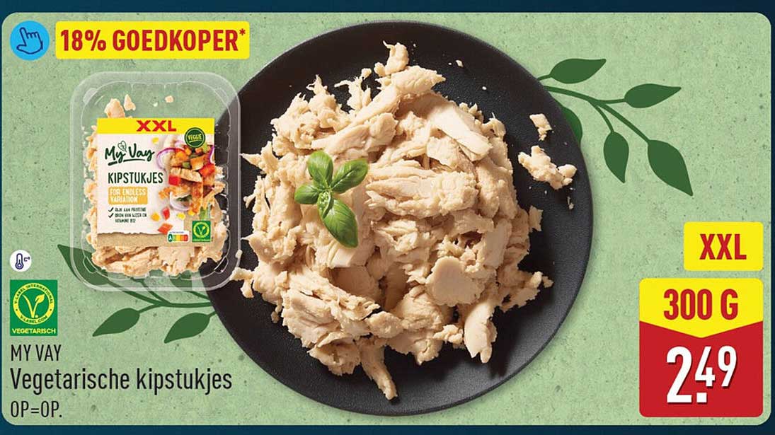 My Way Vegetarische kipstukjes