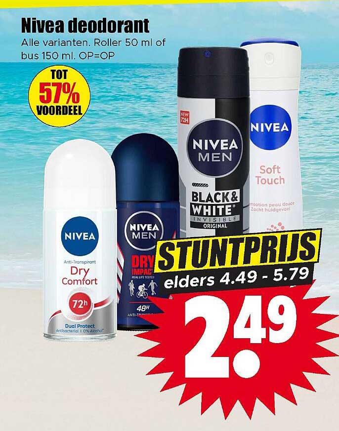 Nivea deodorant