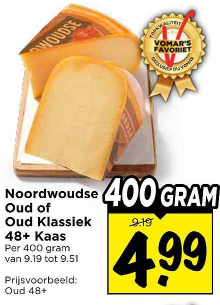 Noordwoudse Oud of Oud Klassiek 48+ Kaas