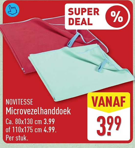 NOVITESSE Microvezelhanddoek