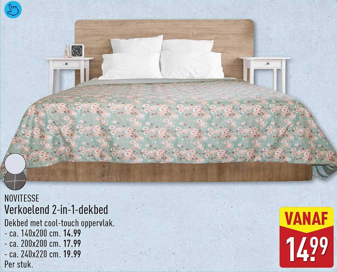 NOVITESSE Verkoelend 2-in-1-dekbed