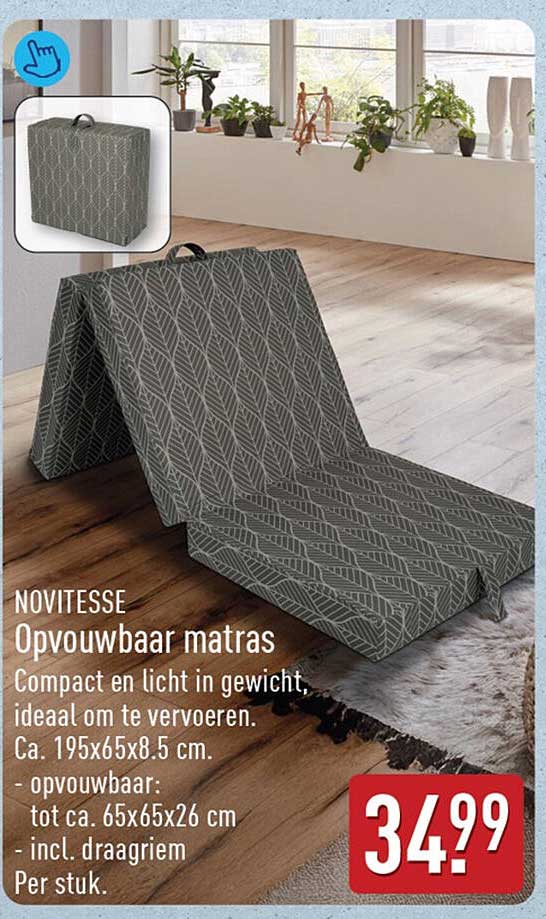 NOVITETSE Opvouwbaar matras