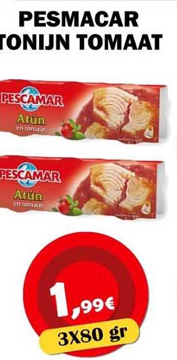 PESCAMAR TONIJN TOMAAT