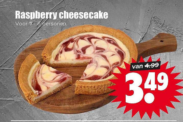 Raspberry cheesecake