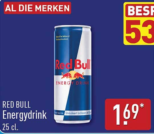 Red Bull Energydrink 25 cl.