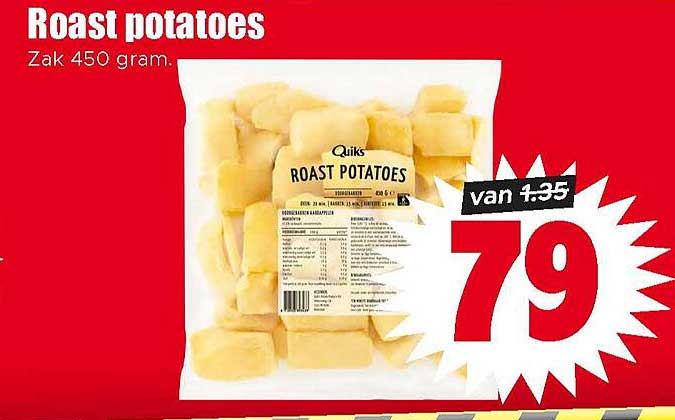 Roast potatoes Zak 450 gram