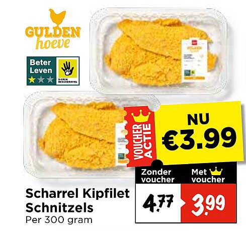 Scharrel Kipfilet Schnitzels