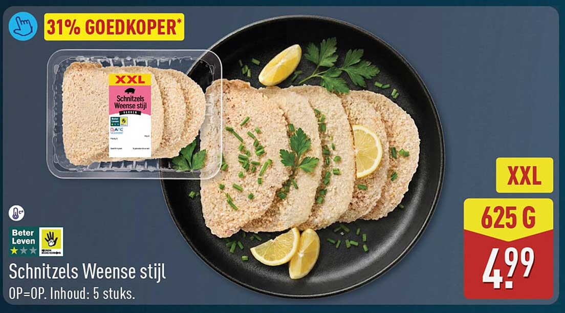 Schnitzels Weense stijl