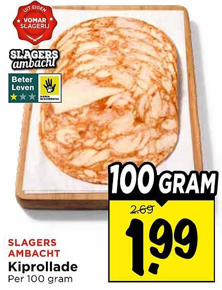 Slagers Ambacht Kiprollade