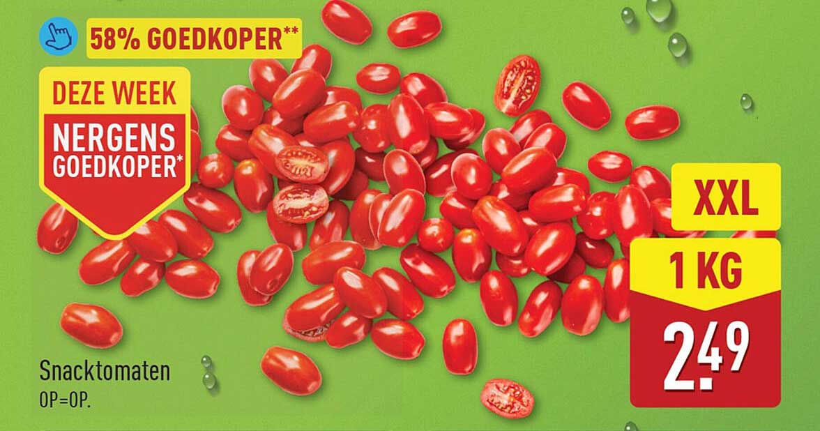 Snacktomaten OP=OP. XXL 1 KG