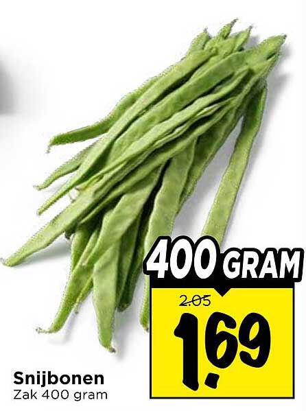 Snijbonen Zak 400 gram