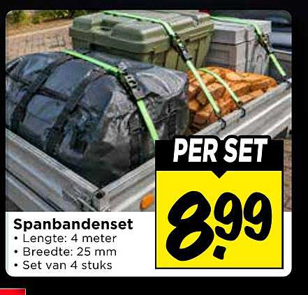 Spanbandenset
