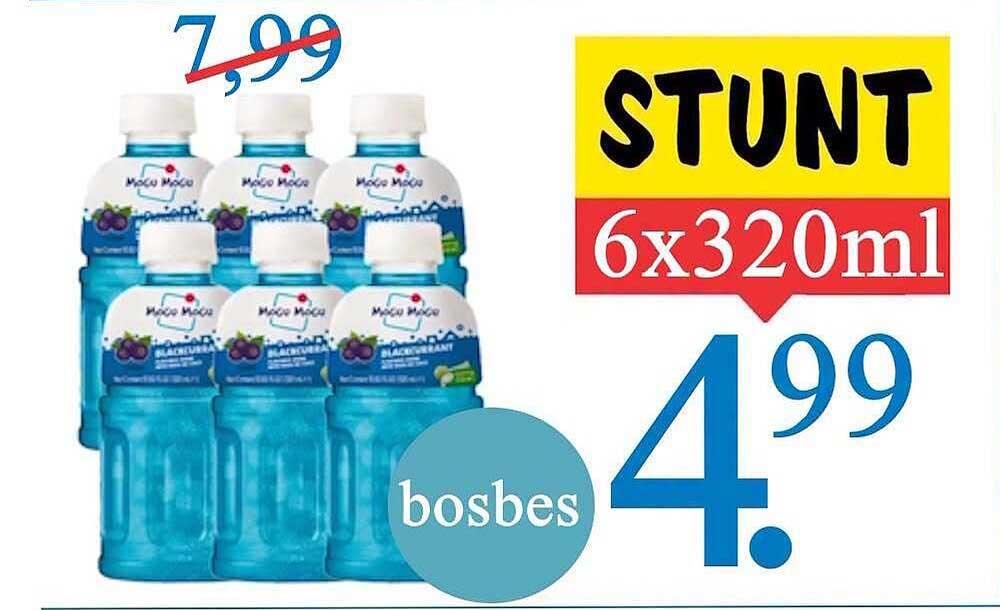 STUNT 6x320ml bosbes