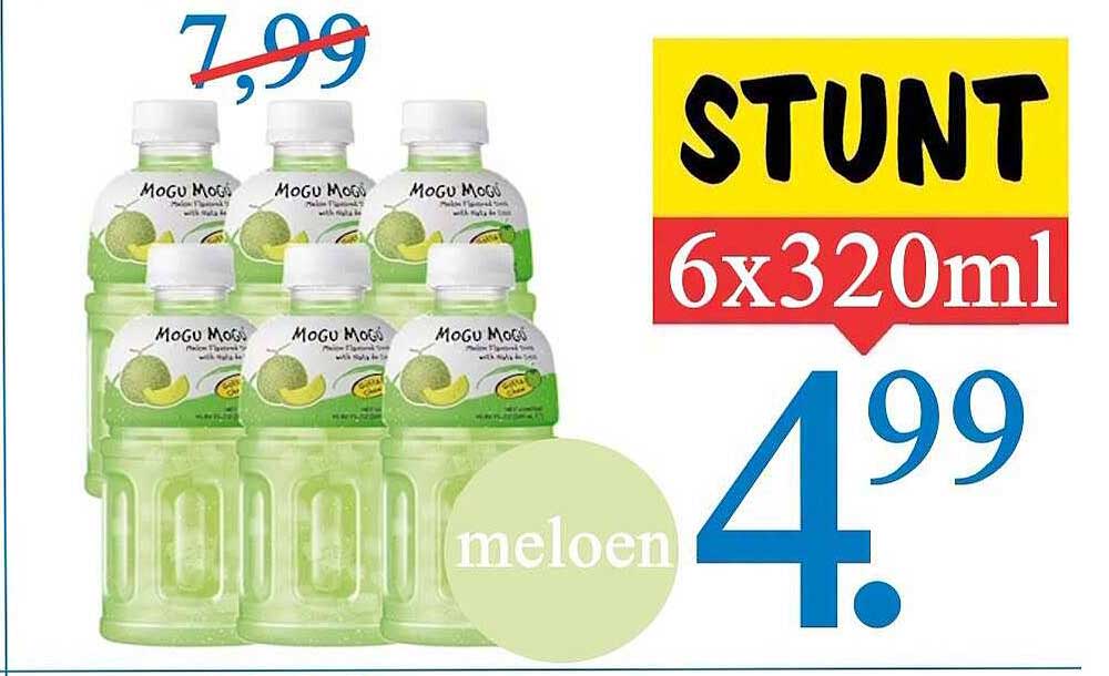 STUNT 6x320ml meloen