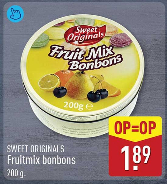 Sweet Originals Fruitmix bonbons