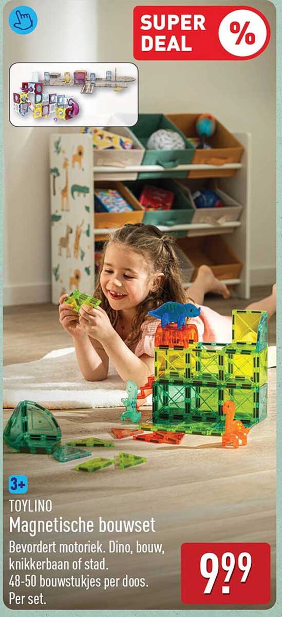 TOYLINO Magnetische bouwset