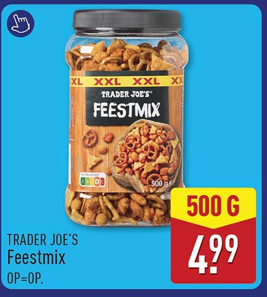 TRADER JOE'S Feestmix OP=OP