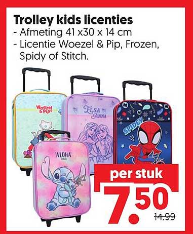 Trolley kids licenties