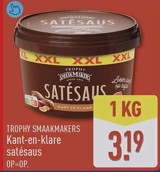 TROPHY SMAAKMAKERS Kant-en-klare satésaus