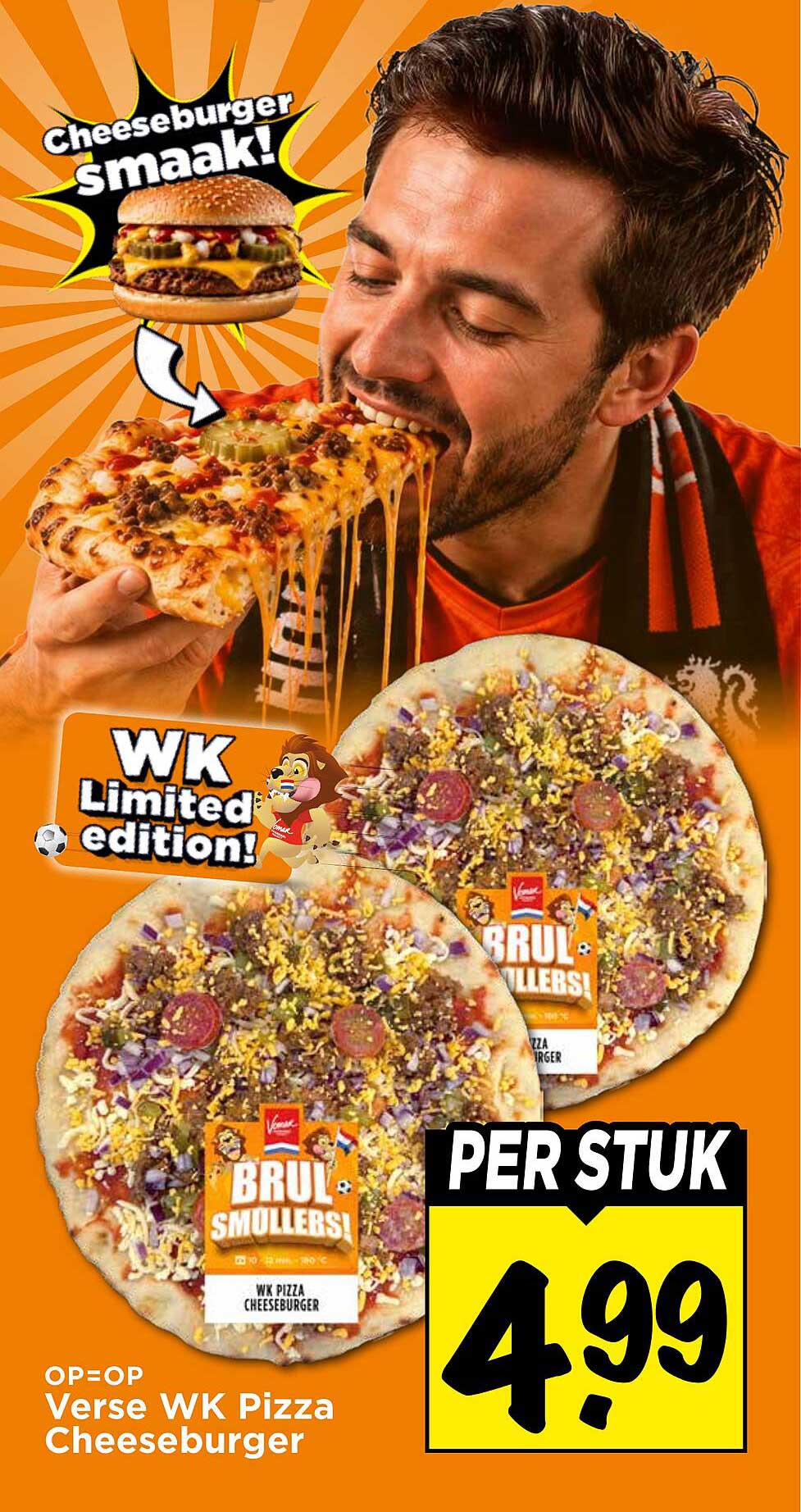 Verse WK Pizza Cheeseburger