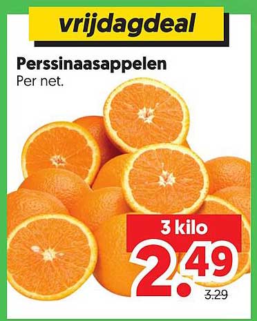 vrijdagdeal Perssinaasappelen Per net. 3 kilo