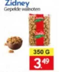 Zidney Gepelde walnoten
