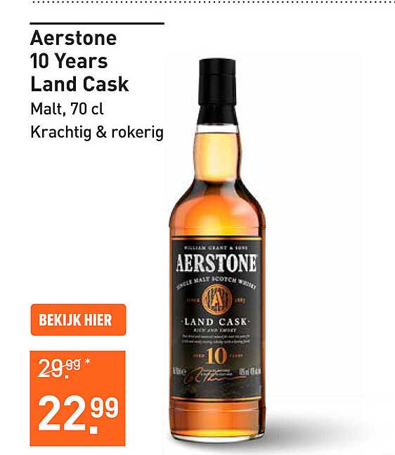 Aerstone 10 Years Land Cask