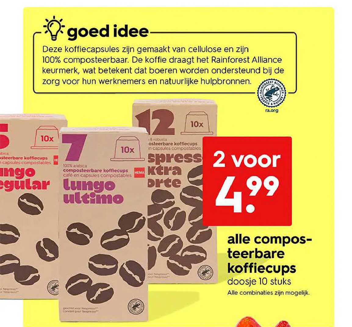 alle com_posteerbare koffiecups doosje 10 stuks