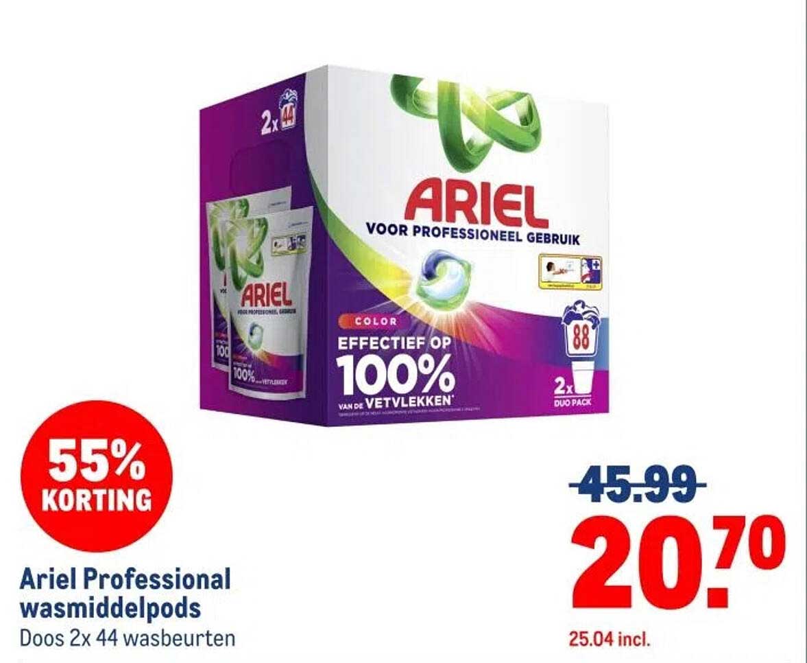 Ariel Professional wasmiddelpods