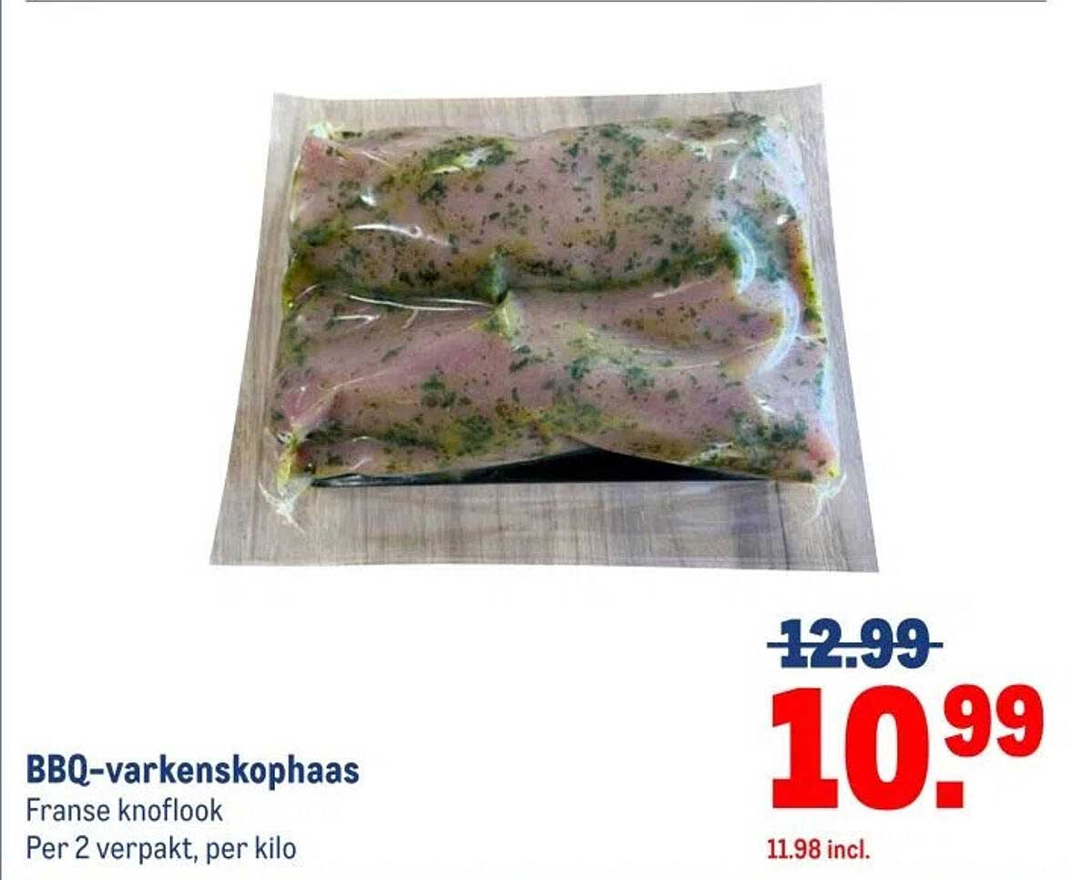 BBQ-varkenskophass