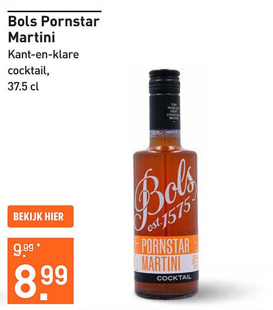 Bols Pornstar Martini