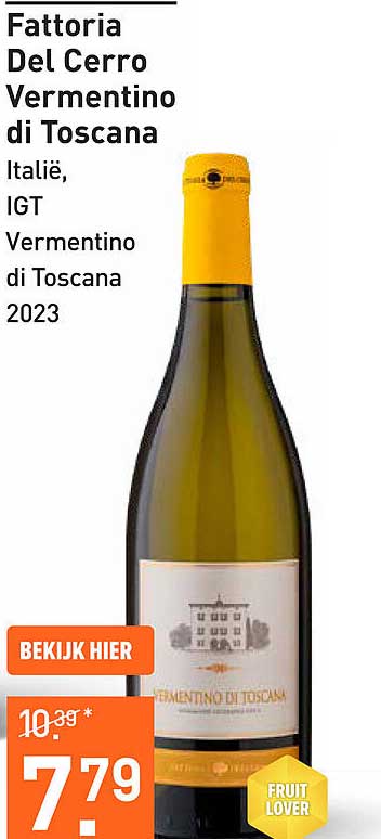 Fattoria Del Cerro Vermentino di Toscana