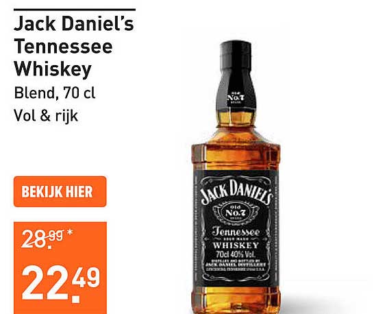 Jack Daniel's Tennessee Whiskey