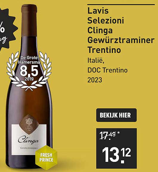 Lavis Selezioni Clinga Gewürztraminer Trentino