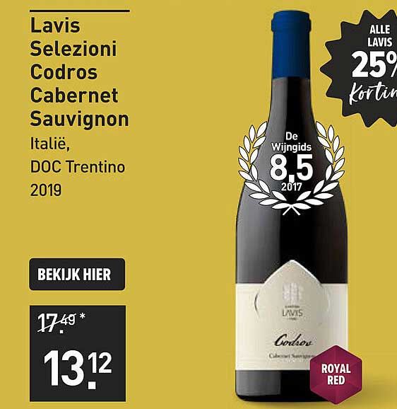 Lavis Selezioni Codros Cabernet Sauvignon