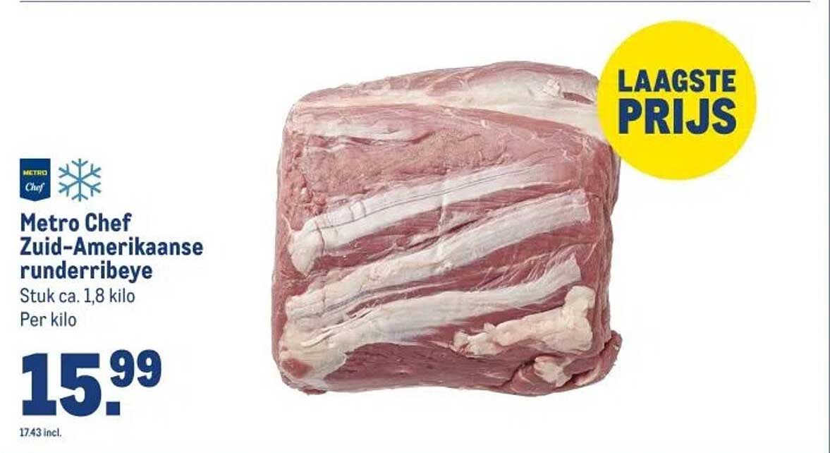 Metro Chef Zuid-Amerikaanse runderribeye