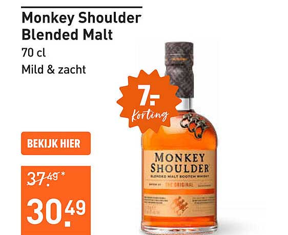 Monkey Shoulder Blended Malt
