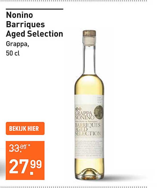 Nonino Barriques Aged Selection