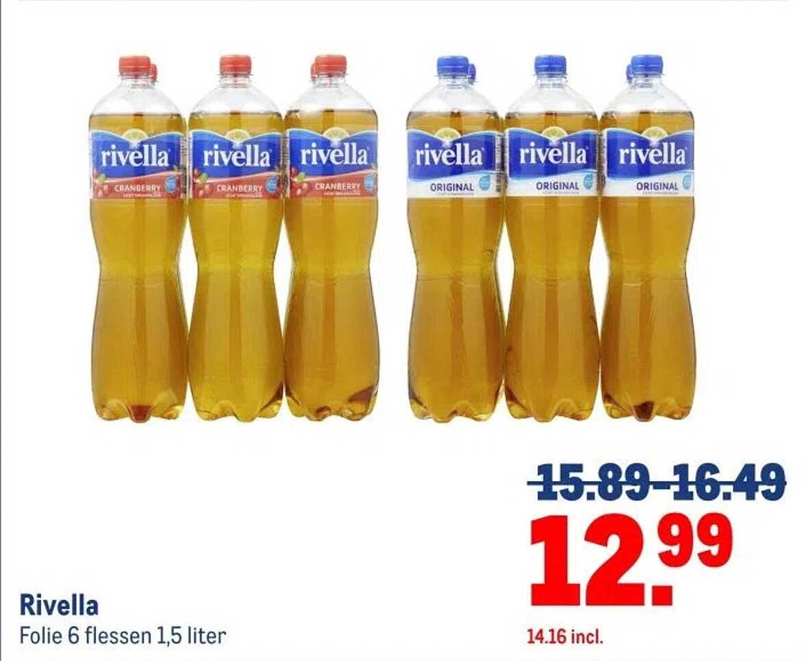 Rivella Folie 6 flessen 1,5 liter
