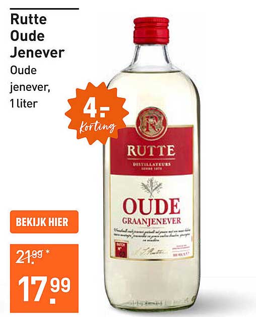 Rutte Oude Jenever