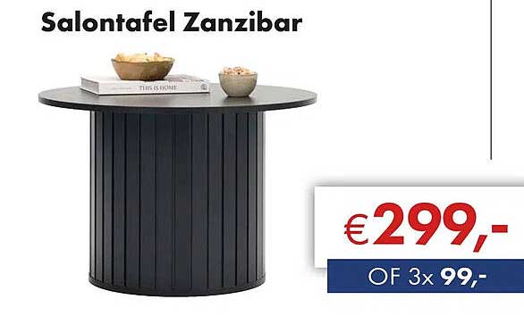 Salontafel Zanzibar