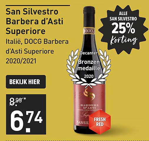 San Silvestro Barbera d'Asti Superiore